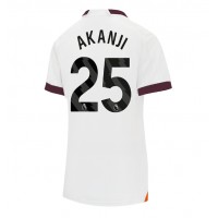 Manchester City Manuel Akanji #25 Gostujuci Dres za Ženska 2023-24 Kratak Rukav
